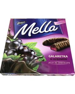 GOPLANA Mella Chocolate Coated Blackcurrant Jelly 190g